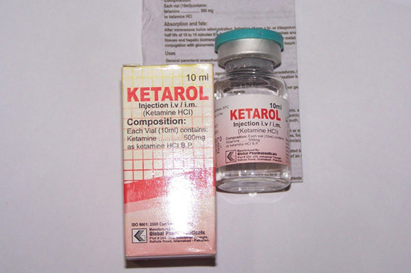 Ketarol Ketamine 50mg/1ml - Ketamine HCL Liquid 50mg/1ml